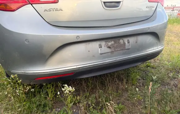 Opel Astra J Rear bumper