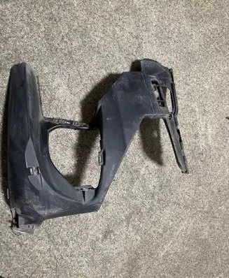 Front bumper support beam