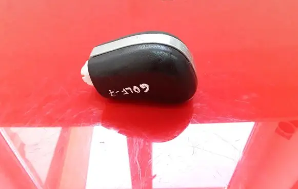 Volkswagen Golf VII Gear lever shifter trim leather/knob NOCODE