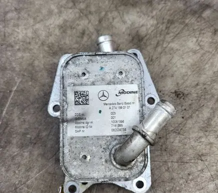 Mercedes-Benz E W212 Oil filter mounting bracket A2741880101 082039756 7181399