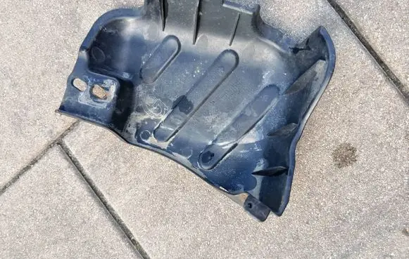 Citroen C3 Aircross Rear underbody cover/under tray 9801222080