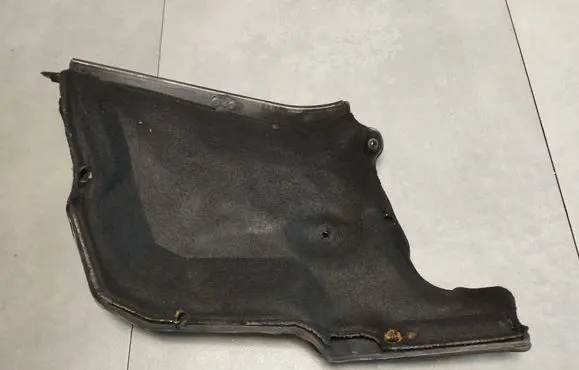 Heat shield in engine bay