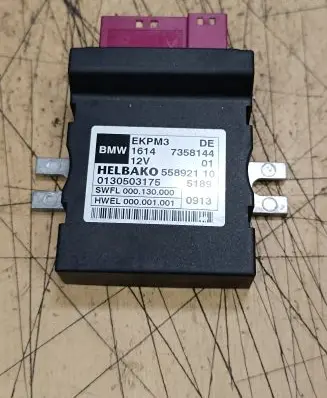 BMW 5 F10 F11 Fuel injection pump control unit/module 1614735814401 16147358144 7358144