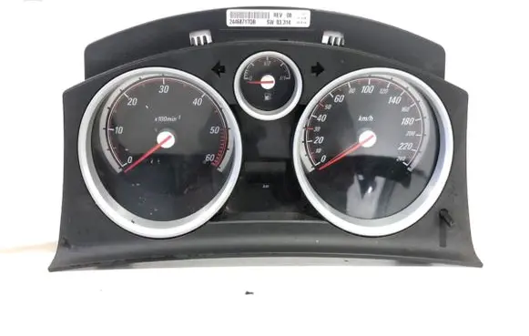 Opel Astra H Speedometer (instrument cluster) 24468717QB