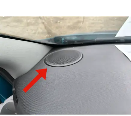 Side speaker trim/cover