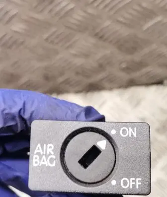 Audi A4 S4 B8 8K Passenger airbag on/off switch 1K0919237C