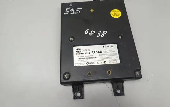 Volkswagen PASSAT B6 Phone control unit/module 3C0035729E 001019E8871B 052759093714048