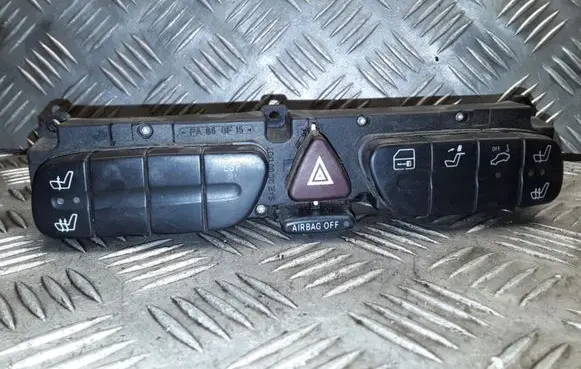 Mercedes-Benz C W203 Hazard light switch 2038215858