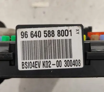 Citroen C5 Engine ECU kit and lock set 9663548180 966405888001