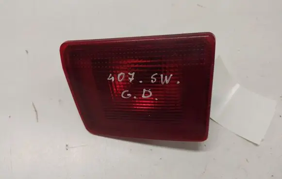 Peugeot 407 Tailgate rear/tail lights 9646507380