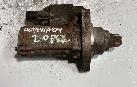 Skoda Octavia Mk2 (1Z) Starter motor 02M911023M 0705070591 D6GS14