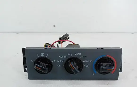 Climate control/heater control trim