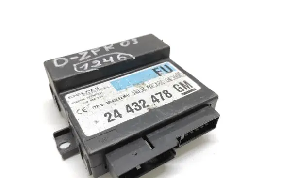 Opel Zafira A Comfort/convenience module 24432478 510050780