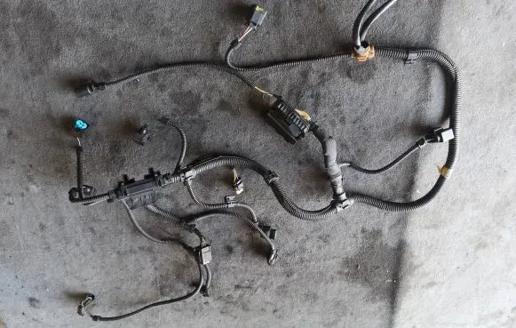 BMW 3 F30 F35 F31 Engine installation wiring loom 7606573 805199541 20120725