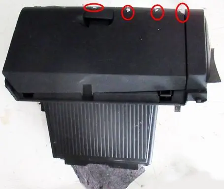 Renault Scenic III - Grand scenic III Glove box 681080026R