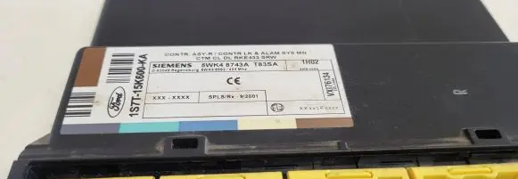 Ford Mondeo Mk III Comfort/convenience module 1S7T15K600KA 1S7T14K024 5WK48743A