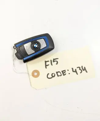 BMW X5 F15 Ignition key/card 434
