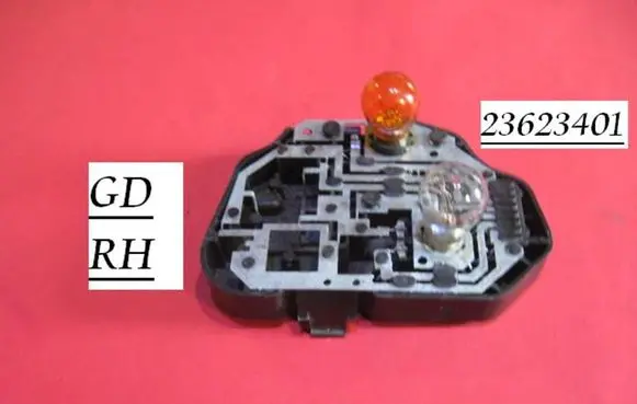 Honda Accord Tail light bulb cover holder 23623401