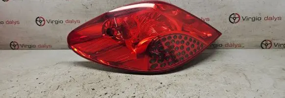 Peugeot 207 Rear/tail lights