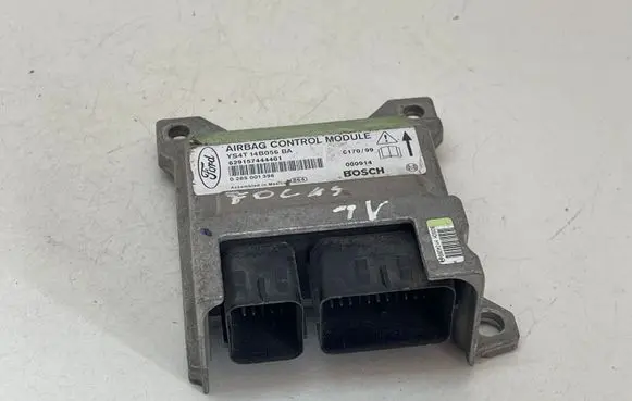 Ford Focus Airbag control unit/module YS4T14B056BA 0285001396