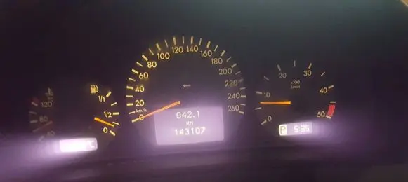 Mercedes-Benz E W210 Speedometer (instrument cluster) A2105400311 110008915009