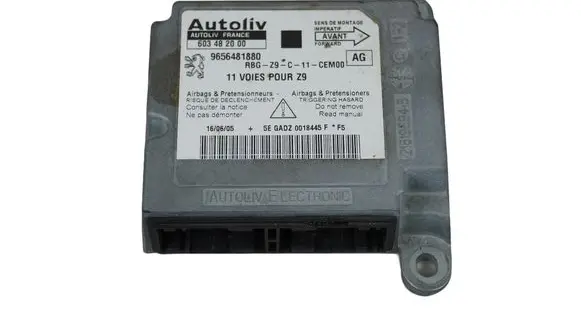 Peugeot 607 Airbag control unit/module 9656481880