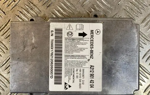 Mercedes-Benz E W212 Airbag control unit/module A2129014204 5WK43871