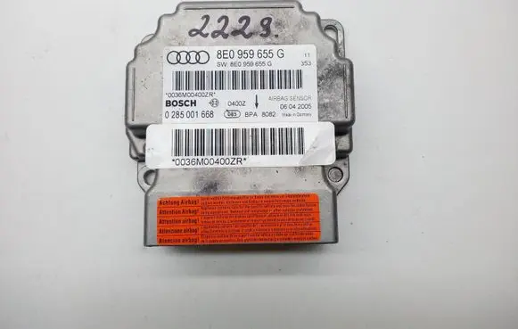Audi A4 S4 B7 8E 8H Airbag control unit/module 8E0959655G 0285001668