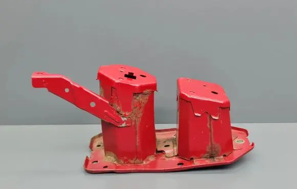 Front bumper shock/impact absorber