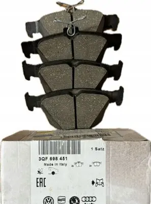 Audi A3 S3 8L Brake pads (rear) 3QF698451
