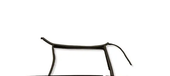 Volkswagen ID.4 Rubber seal rear door window/glass 11A839440