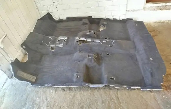 Renault Koleos II Interior carpet 749023653R