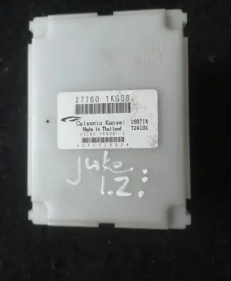 Nissan Juke I F15 Air conditioner control unit module 277601KG0B