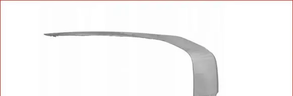 Mitsubishi Outlander IV Front bumper splitter molding 