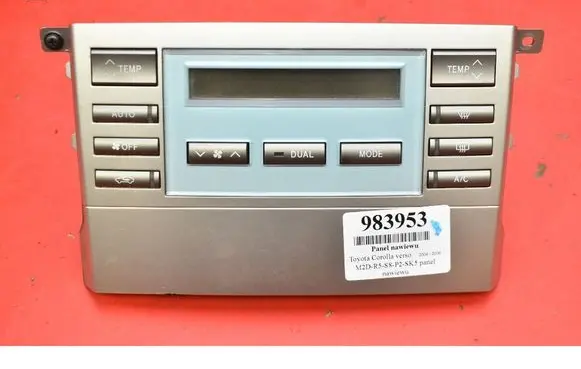 Toyota Corolla Verso E121 Climate control unit 55900-0F040