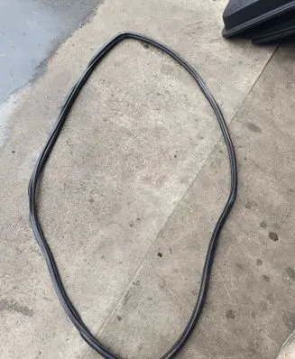 Front door rubber seal