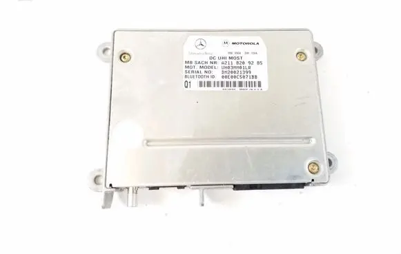 Mercedes-Benz S W220 Bluetooth control unit module A2118209285