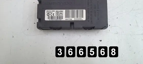 Citroen C6 Engine control unit/module S126064001D 9664177280