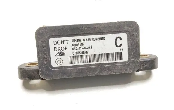 Mitsubishi Outlander ESP acceleration yaw rate sensor 4670A149 C730H26QMV 06211702283