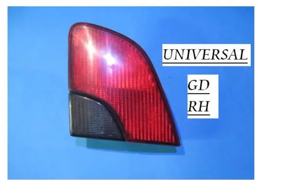 Peugeot 406 Tailgate rear/tail lights 156702