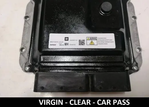 Opel Zafira B Engine control unit/module 55590157 MB2758008126