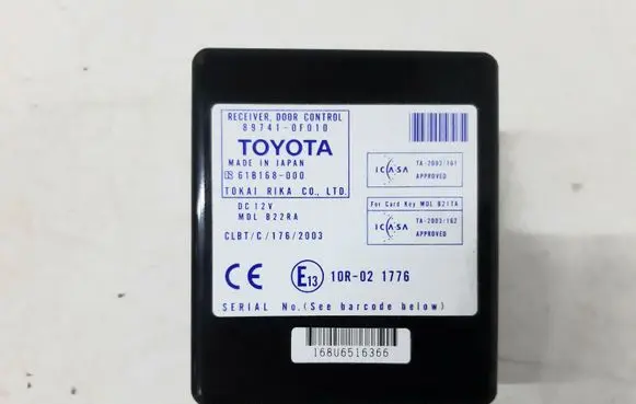 Toyota Corolla Verso AR10 Door control unit/module 897410F010