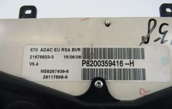 Renault Master II Speedometer (instrument cluster) P8200359416H