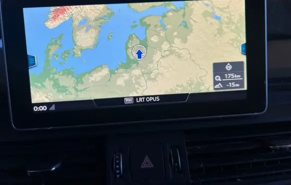 Audi Q5 SQ5 Screen/display/small screen 80A919605 QFAD601A