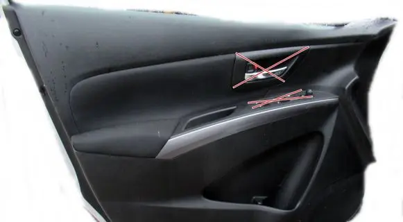 Suzuki SX4 S-Cross Coupe rear side trim panel 