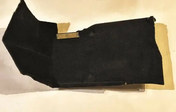 Chevrolet Corvette C5 Trunk/boot floor carpet liner 10409822