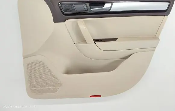 Front door card panel trim