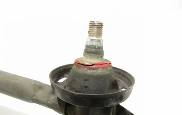 Front wiper linkage