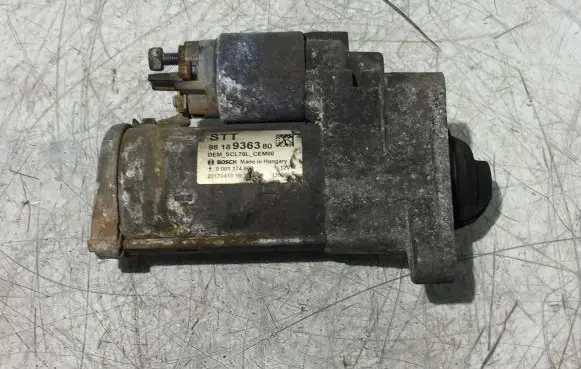 Peugeot Boxer Starter motor 9818936380 0001174609 1005851212