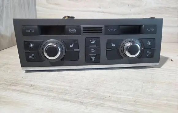 Audi A6 S6 C6 4F Climate control unit 4F1820043S 4F0910043 5HB00883306